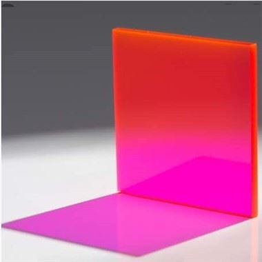 Taflenni Plexiglass Fflwroleuol